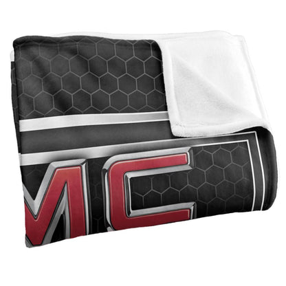 Multicoloured - Back - GMC Grill Logo Blanket