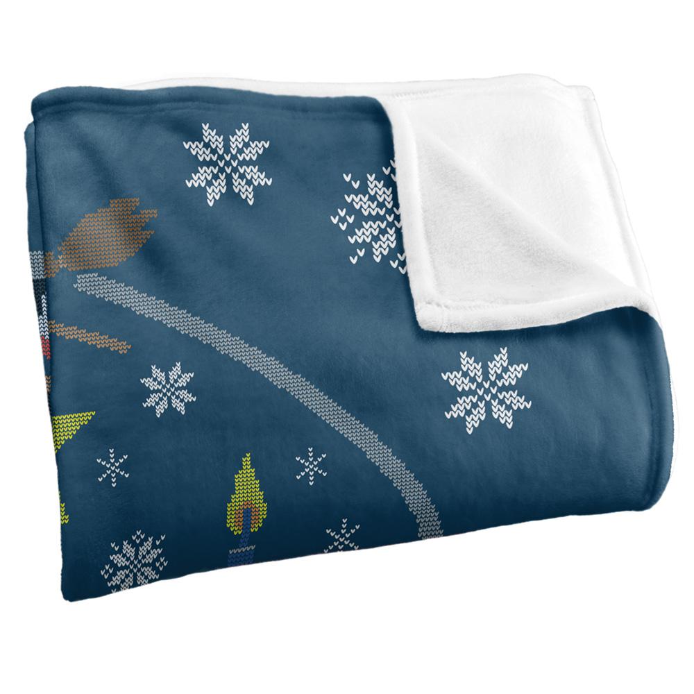 Multicoloured - Back - Harry Potter Chibi Christmas Blanket