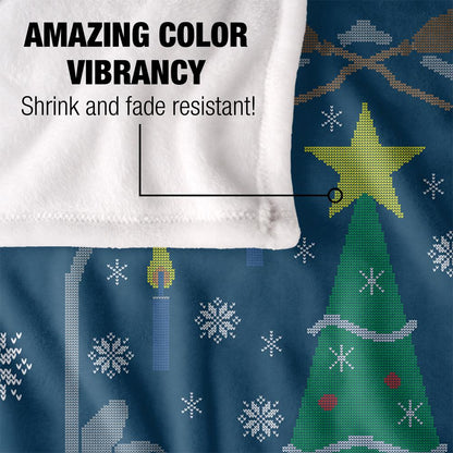 Multicoloured - Lifestyle - Harry Potter Chibi Christmas Blanket