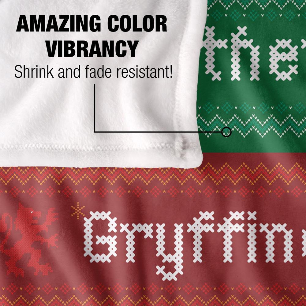 Multicoloured - Lifestyle - Harry Potter Hogwarts Houses Christmas Blanket