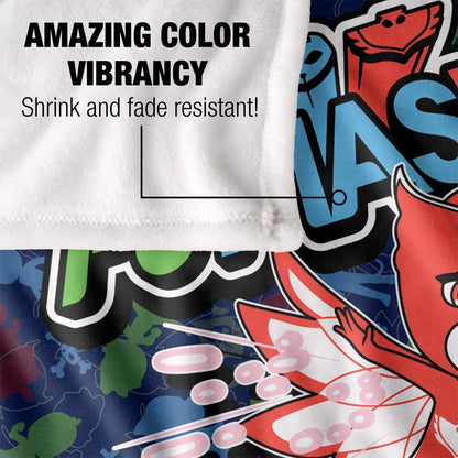 White - Lifestyle - PJ Masks Group Shot Blanket