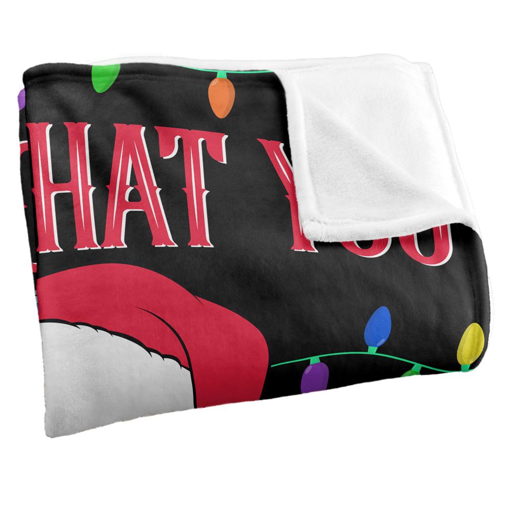 Multicoloured - Back - Gremlins Watch What You Leave Gizmo Blanket