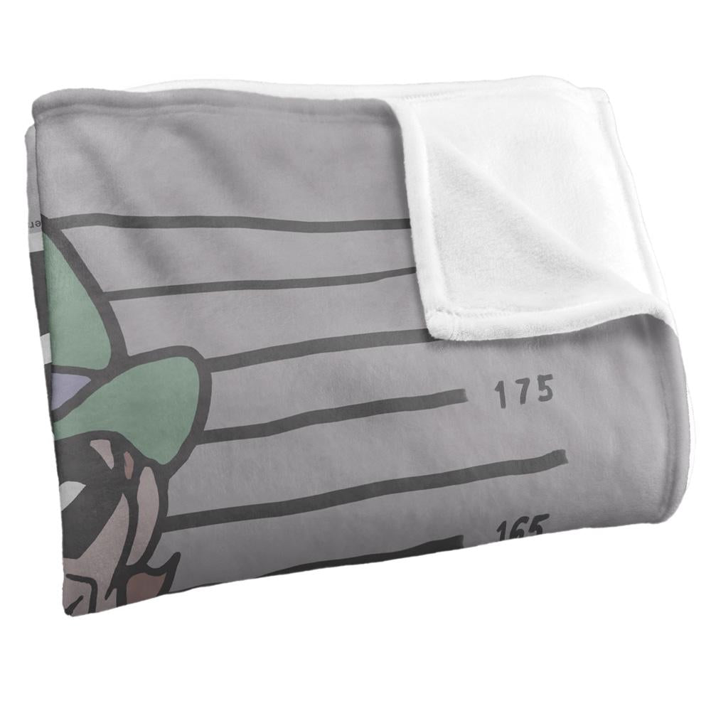 Multicoloured - Back - Batman Line Up Riddler Blanket
