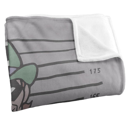Multicoloured - Back - Batman Line Up Riddler Blanket