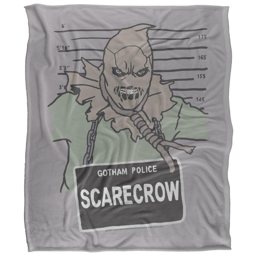 Multicoloured - Front - Batman Line Up Scarecrow Blanket