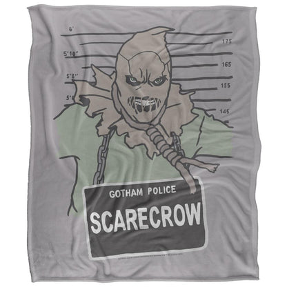 Multicoloured - Front - Batman Line Up Scarecrow Blanket