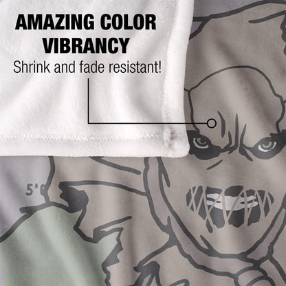 Multicoloured - Lifestyle - Batman Line Up Scarecrow Blanket