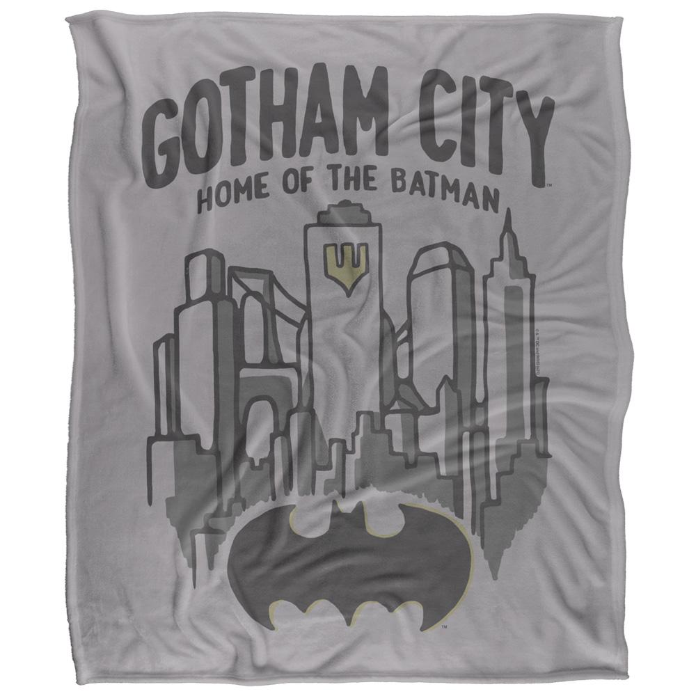 Multicoloured - Front - Batman Gotham Blanket