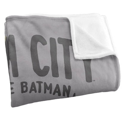 Multicoloured - Back - Batman Gotham Blanket