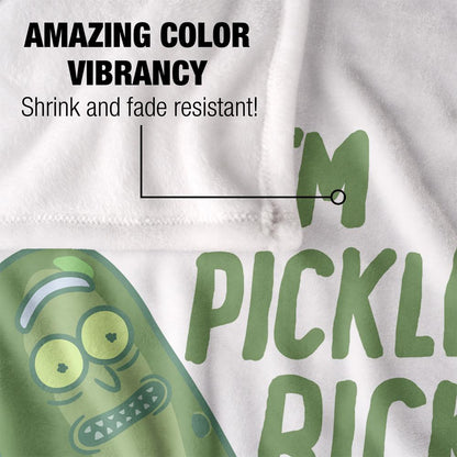 Multicoloured - Lifestyle - Rick And Morty Pickle Rick Blanket
