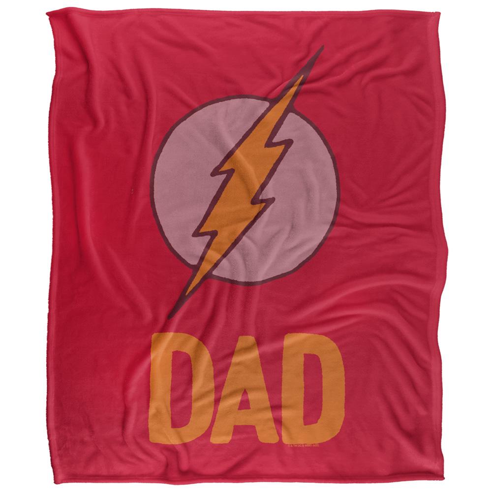 Multicoloured - Front - The Flash Dad Blanket