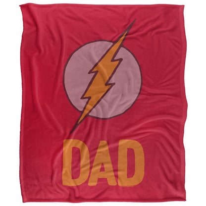 Multicoloured - Front - The Flash Dad Blanket