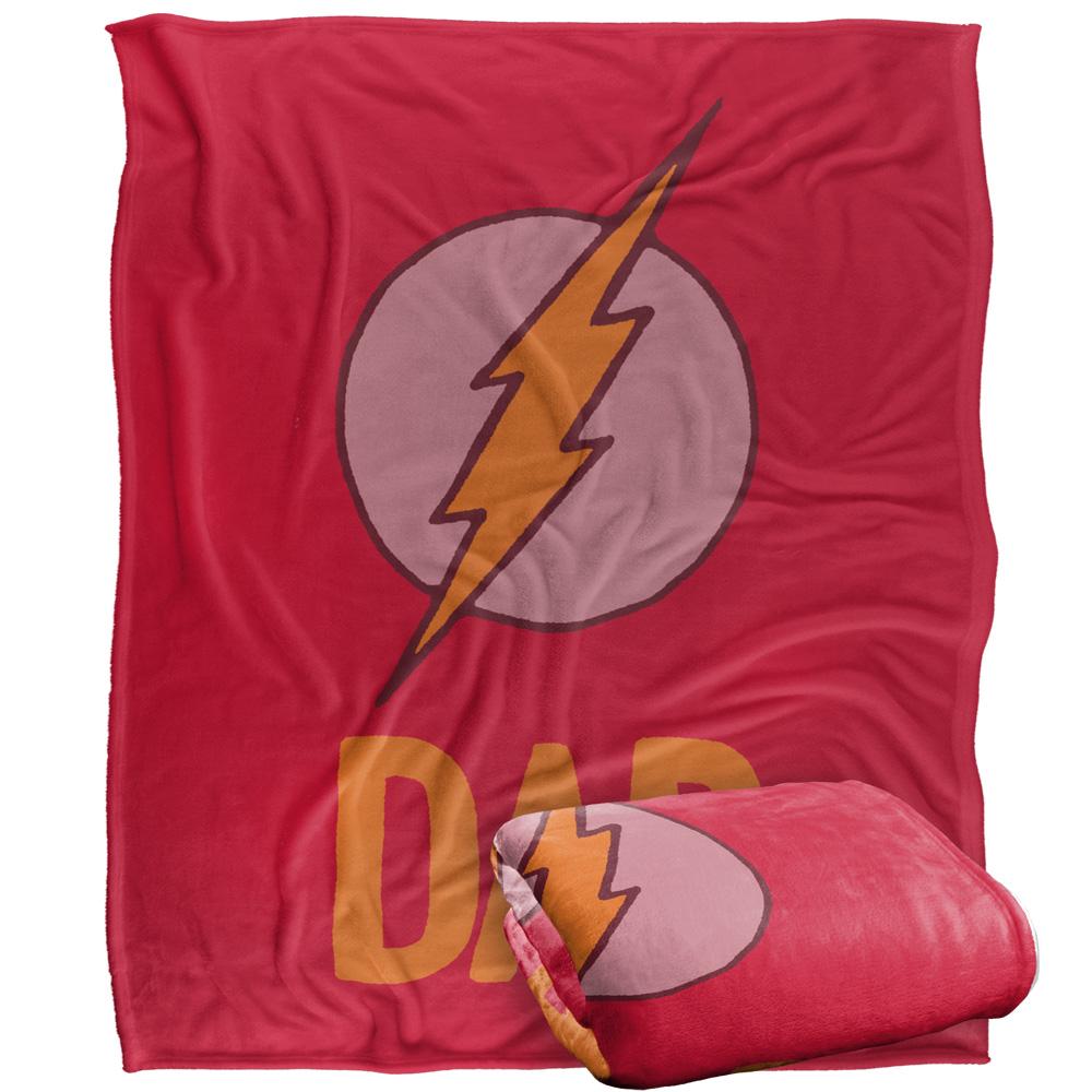 Multicoloured - Side - The Flash Dad Blanket