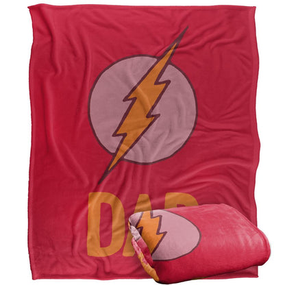 Multicoloured - Side - The Flash Dad Blanket