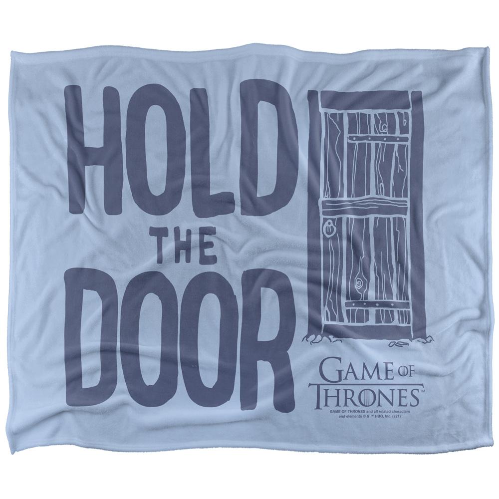 Multicoloured - Front - Game Of Thrones Hold The Door Blanket