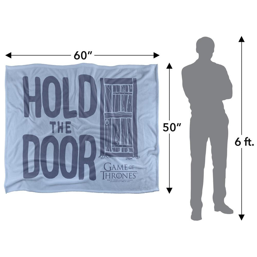 Multicoloured - Pack Shot - Game Of Thrones Hold The Door Blanket