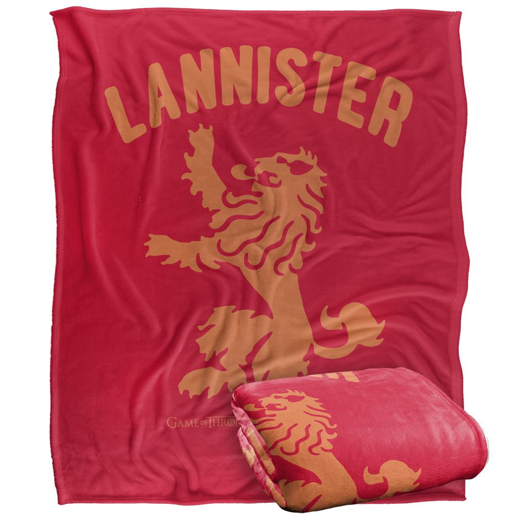Multicoloured - Side - Game Of Thrones Lannister Crest Blanket