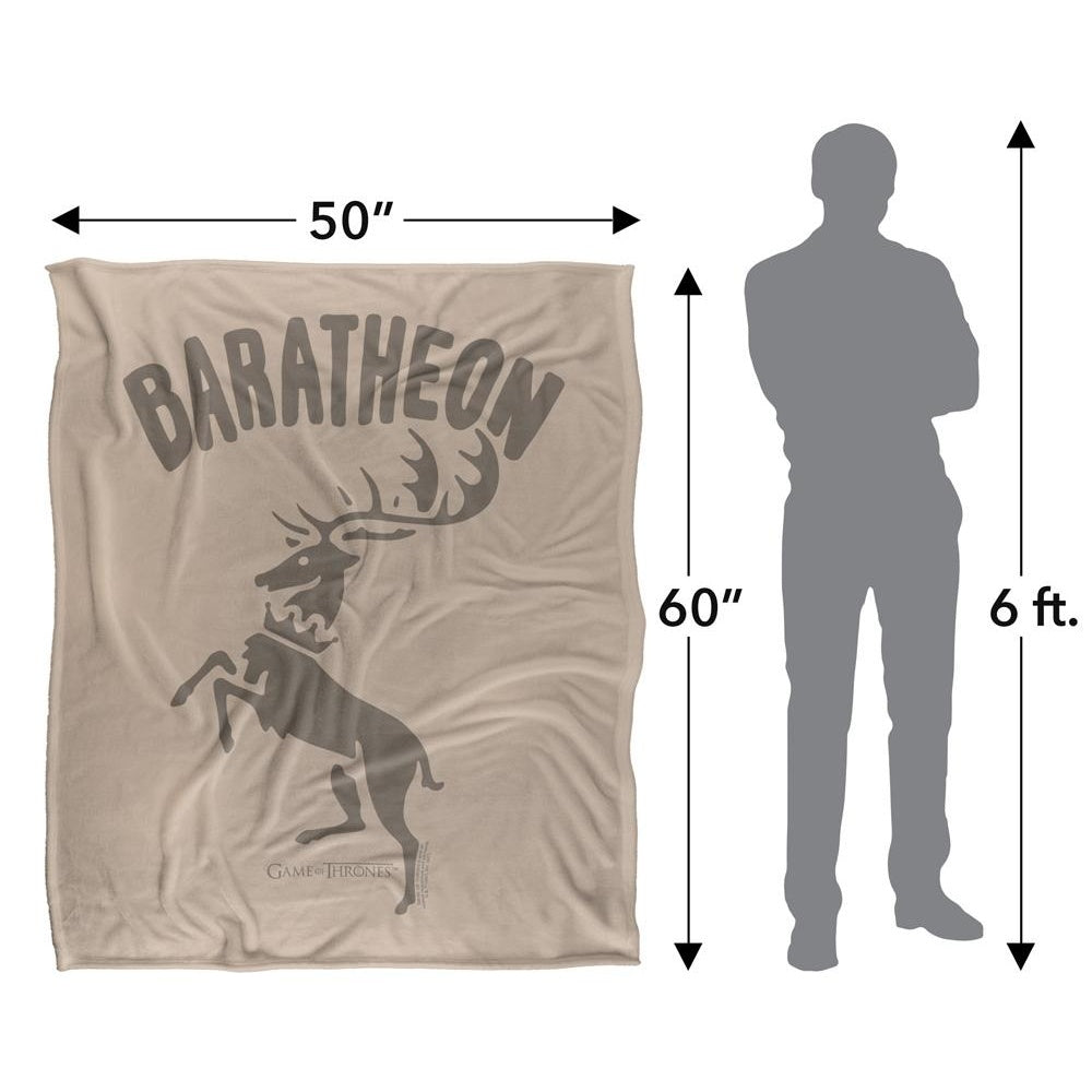 Multicoloured - Pack Shot - Game Of Thrones Baratheon Crest Blanket