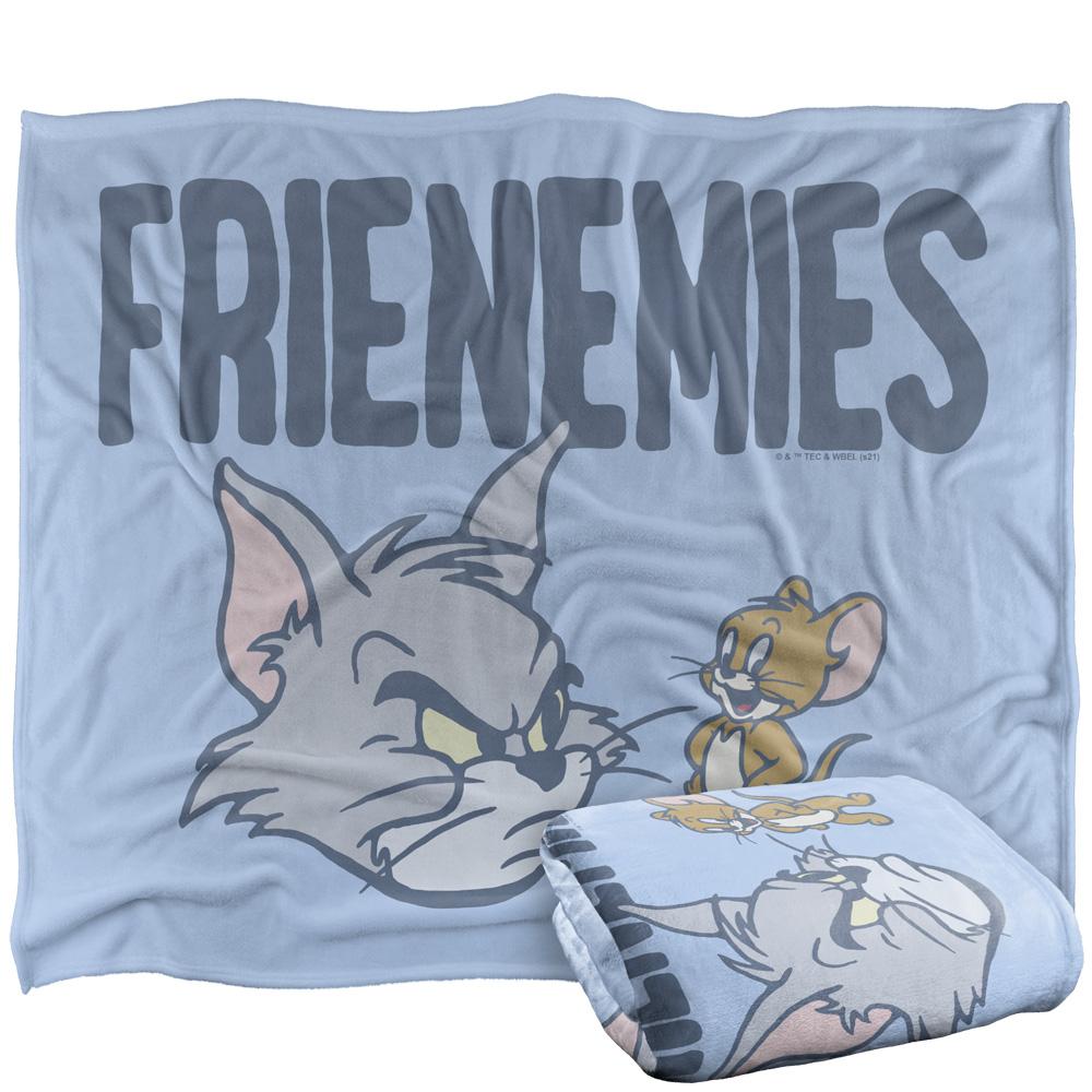 Multicoloured - Side - Tom & Jerry Frienemies Blanket