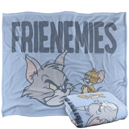 Multicoloured - Side - Tom & Jerry Frienemies Blanket