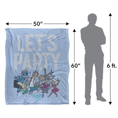Multicoloured - Pack Shot - The Jetsons Let´s Party Blanket