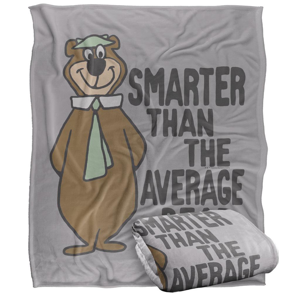 Multicoloured - Side - Yogi Bear Smarter Than Average Blanket