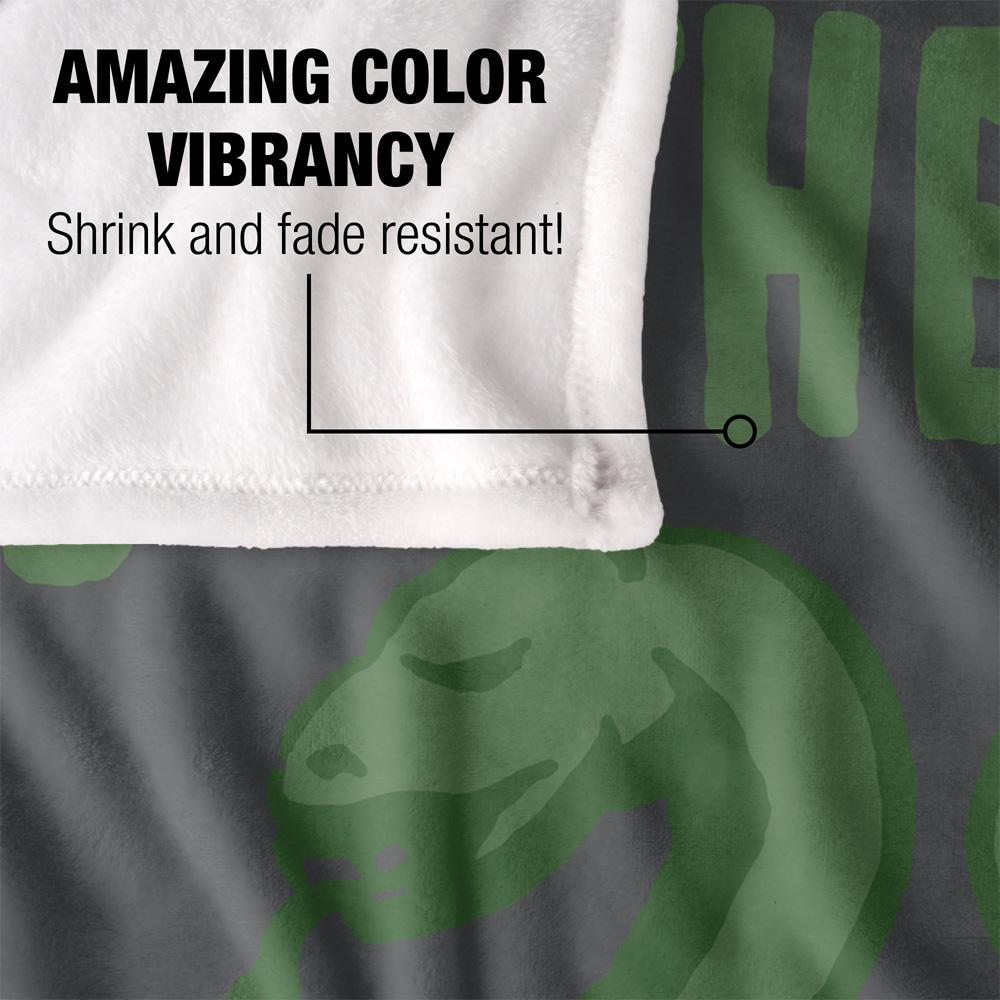 Multicoloured - Lifestyle - Harry Potter Slytherin Doodle Blanket