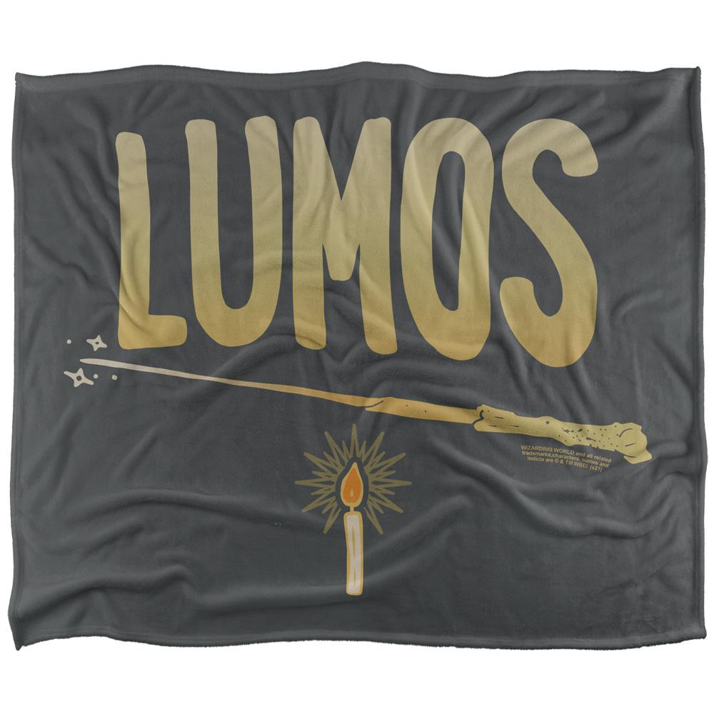 Multicoloured - Front - Harry Potter Lumos Wand Blanket