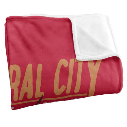 Multicoloured - Back - The Flash Central City Blanket
