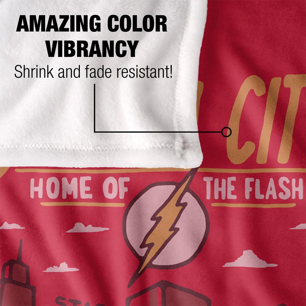 Multicoloured - Lifestyle - The Flash Central City Blanket