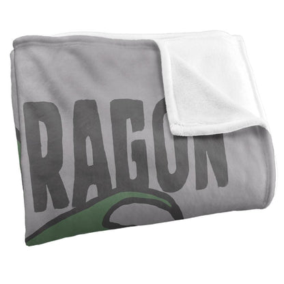 Multicoloured - Back - Lord Of The Rings The Green Dragon Blanket