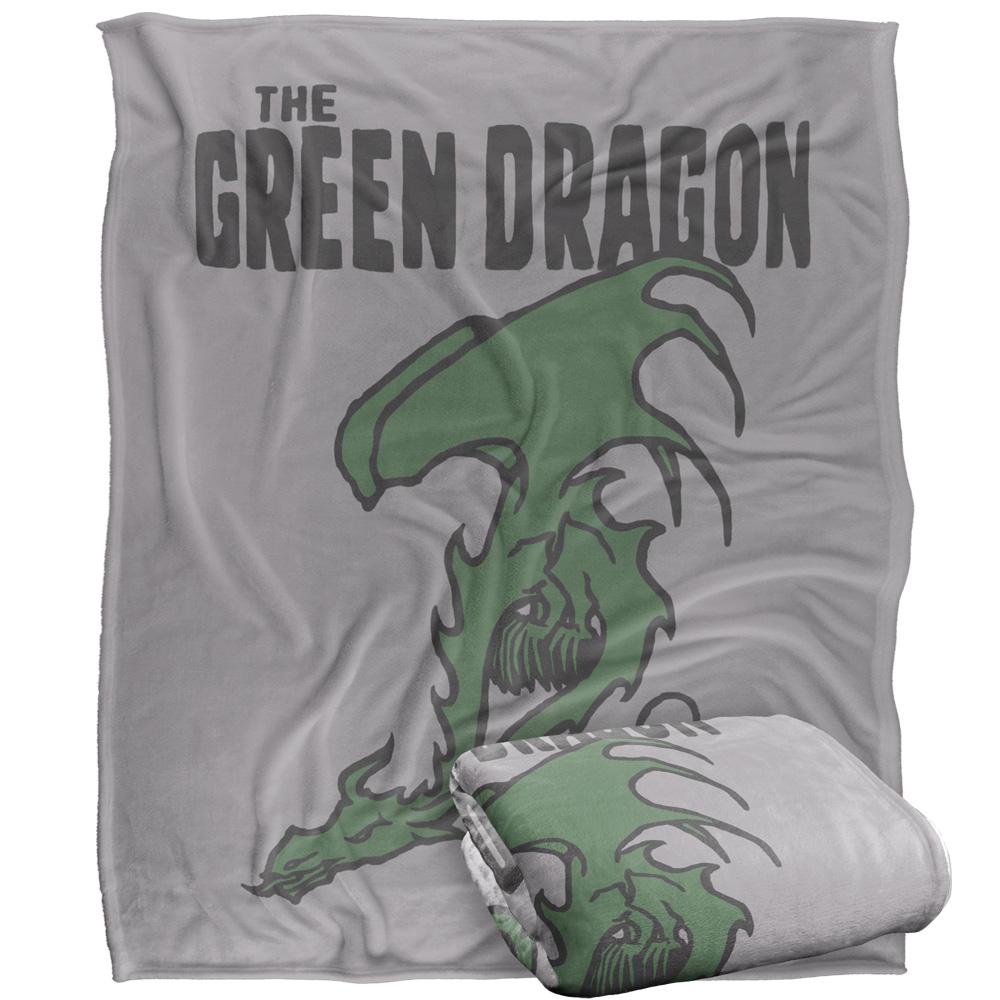 Multicoloured - Side - Lord Of The Rings The Green Dragon Blanket