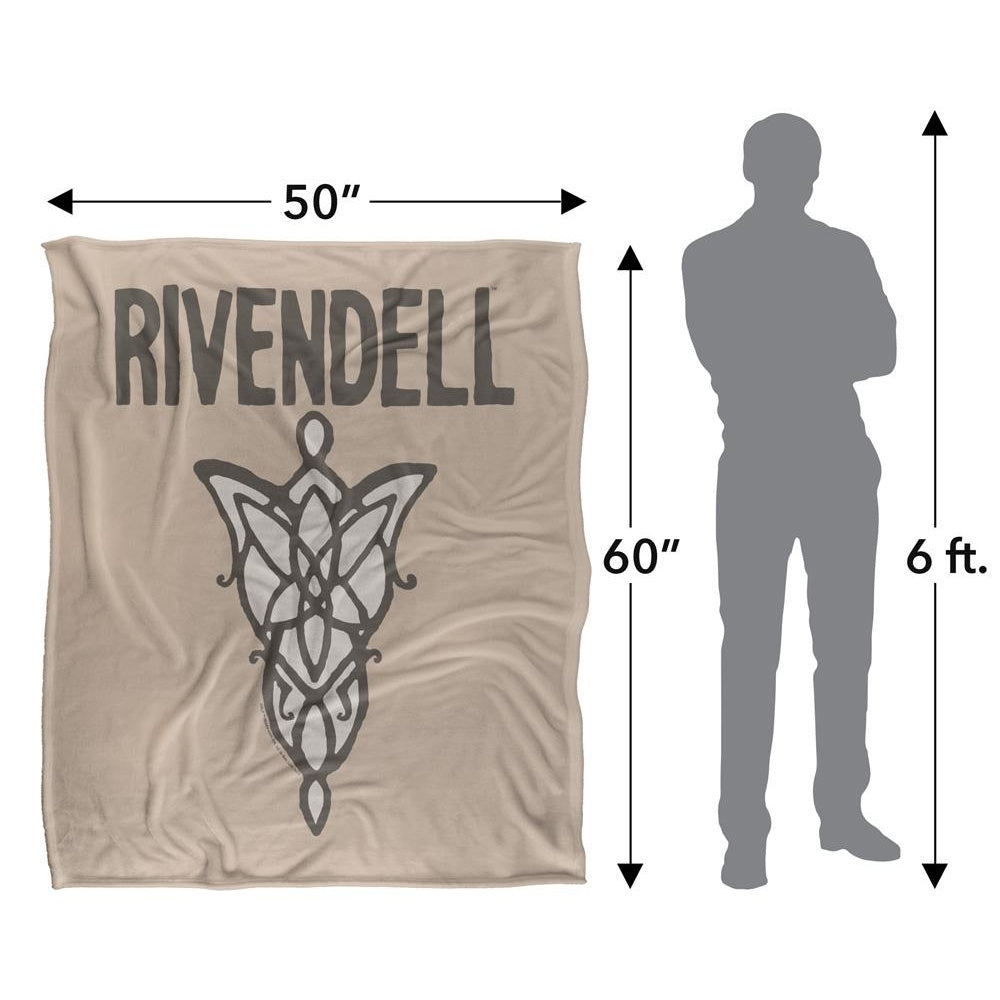 Multicoloured - Pack Shot - Lord Of The Rings Rivendell Blanket