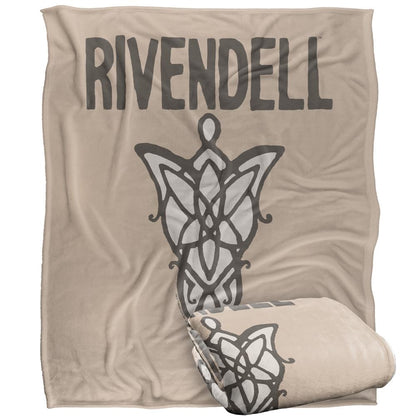 Multicoloured - Side - Lord Of The Rings Rivendell Blanket