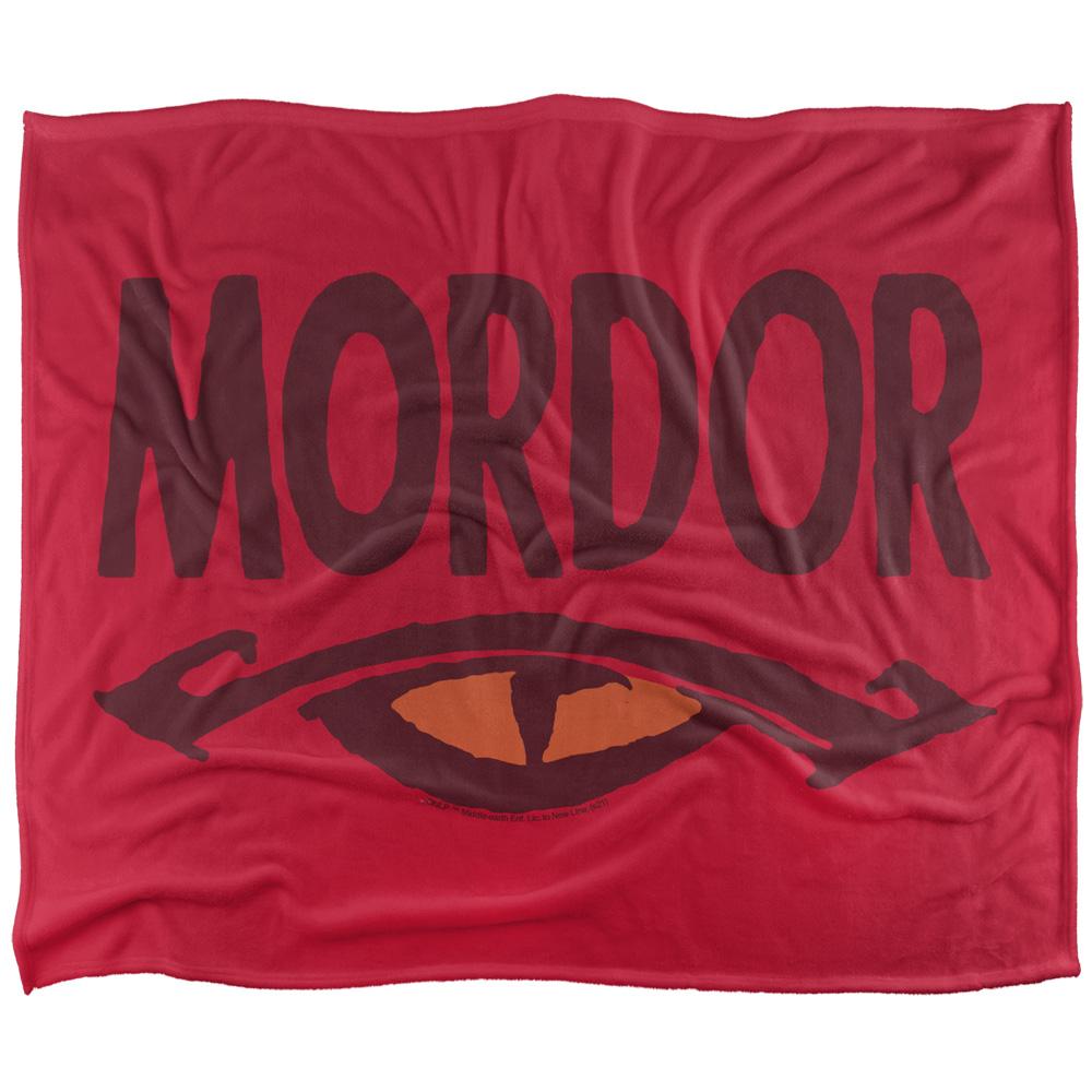 Multicoloured - Front - Lord Of The Rings Mordor Blanket
