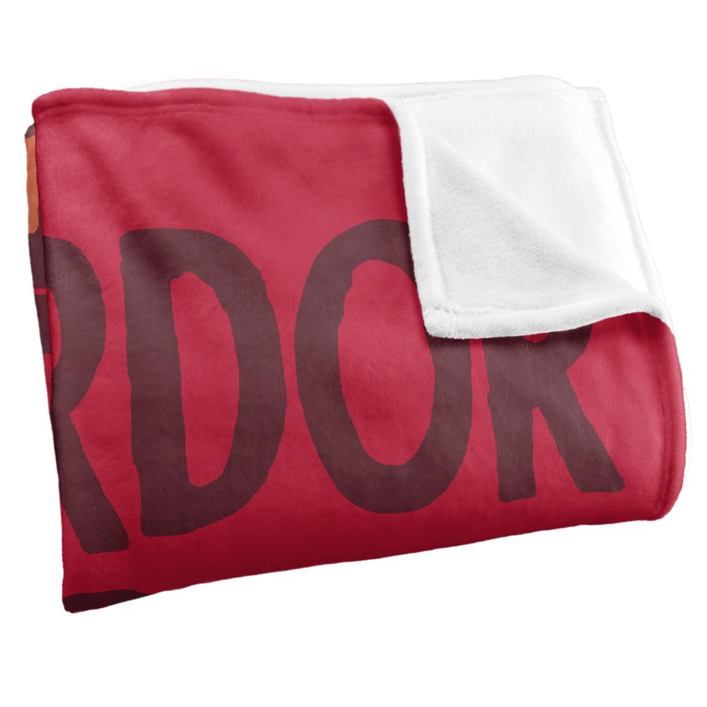 Multicoloured - Back - Lord Of The Rings Mordor Blanket