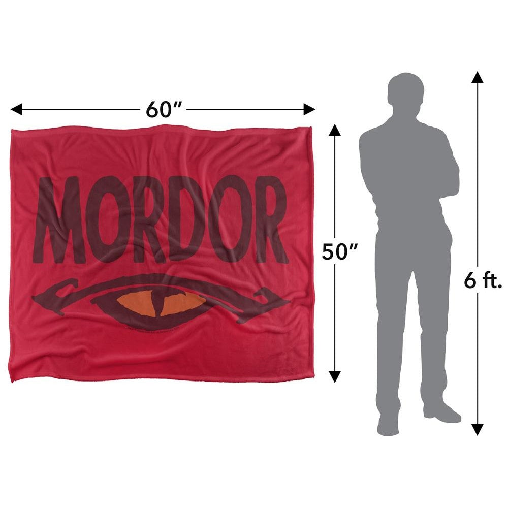 Multicoloured - Pack Shot - Lord Of The Rings Mordor Blanket