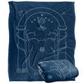 Multicoloured - Side - Lord Of The Rings Mellon Blanket