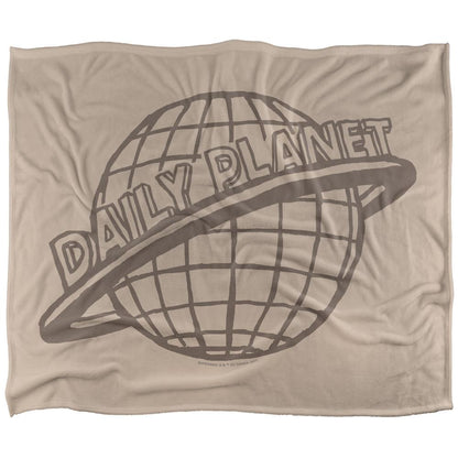 Multicoloured - Front - Superman Daily Planet Blanket