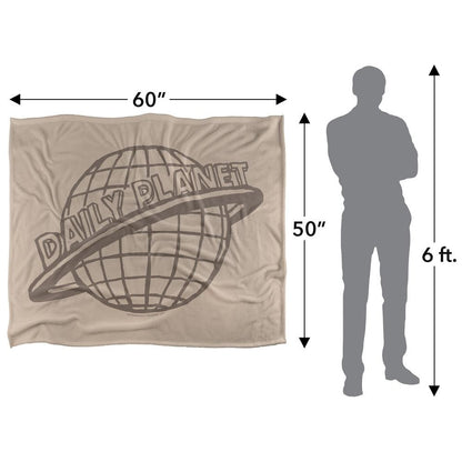 Multicoloured - Pack Shot - Superman Daily Planet Blanket