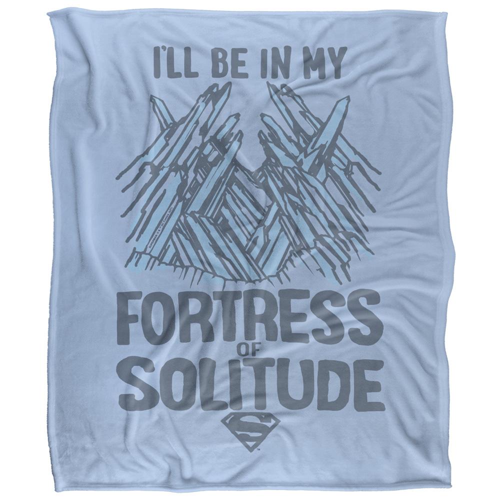 Multicoloured - Front - Superman Fortress Of Solitude Blanket