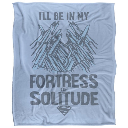 Multicoloured - Front - Superman Fortress Of Solitude Blanket