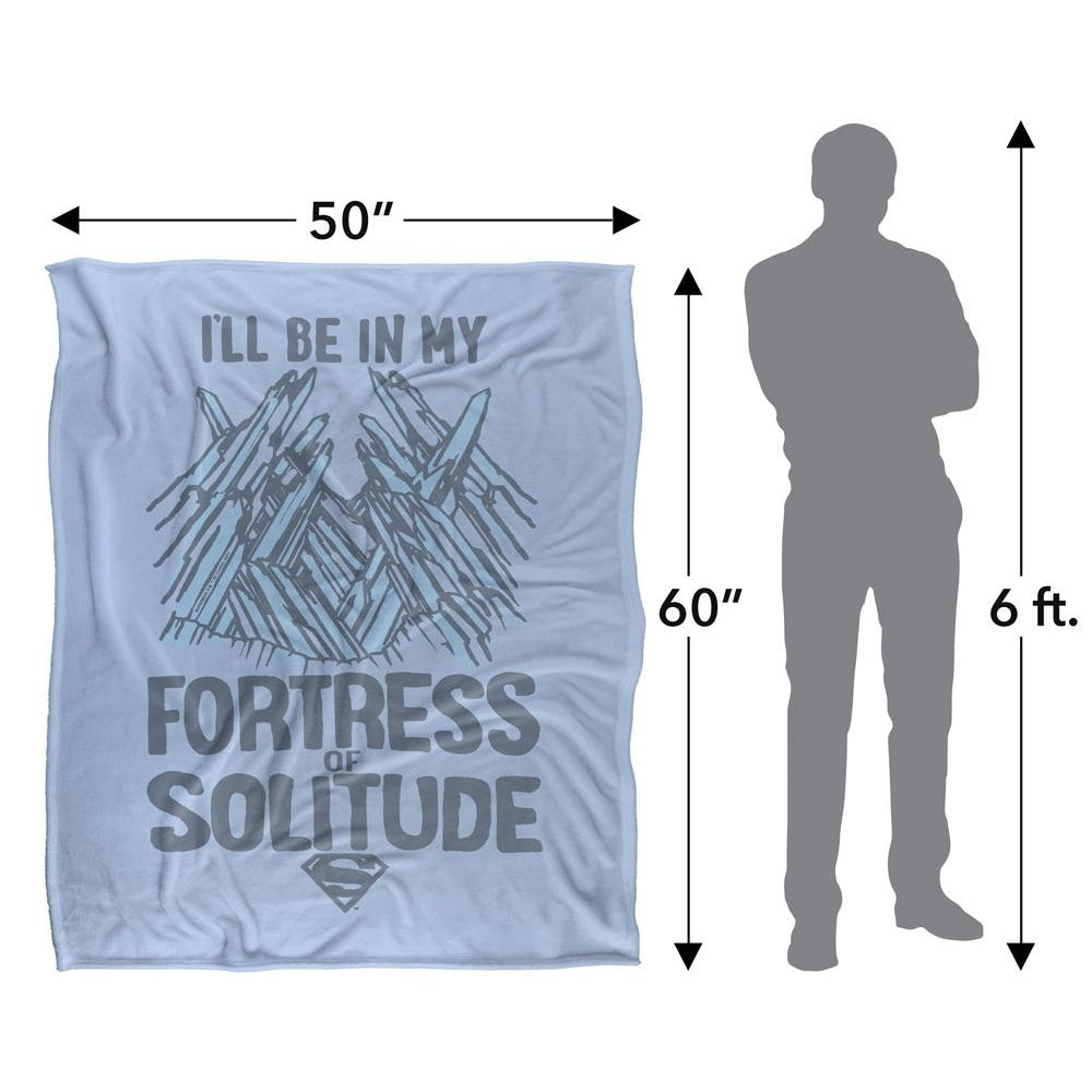 Multicoloured - Pack Shot - Superman Fortress Of Solitude Blanket