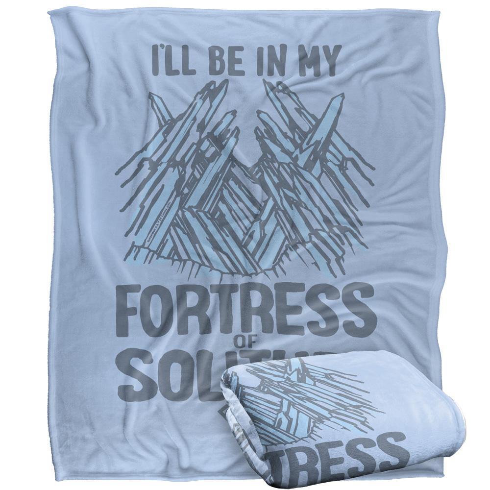 Multicoloured - Side - Superman Fortress Of Solitude Blanket