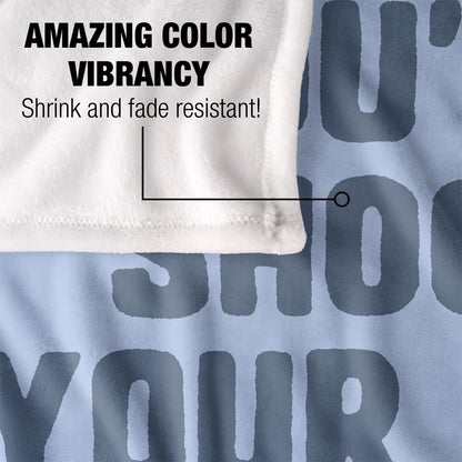 Multicoloured - Lifestyle - A Christmas Story Shoot Your Eye Out Blanket