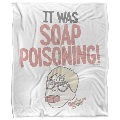 Multicoloured - Front - A Christmas Story Soap Poisoning Blanket