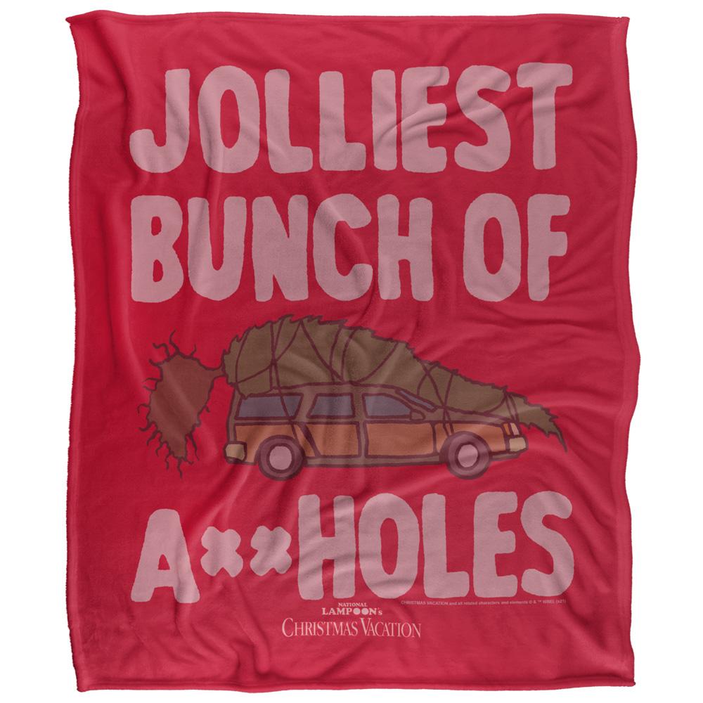 Multicoloured - Front - National Lampoon´s Christmas Vacation Jolliest Bunch Blanket