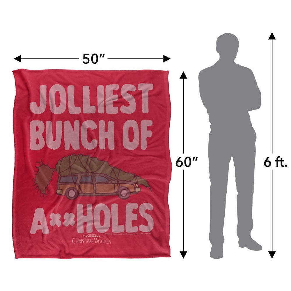 Multicoloured - Pack Shot - National Lampoon´s Christmas Vacation Jolliest Bunch Blanket