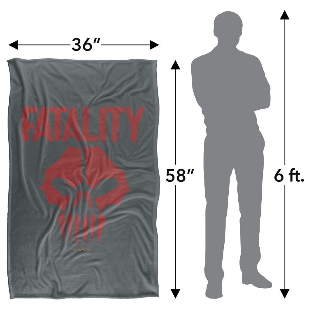 Multicoloured-Multicoloured - Pack Shot - Mortal Kombat Fatality Blanket