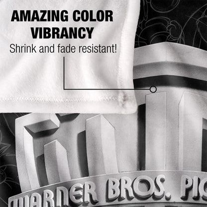 Multicoloured - Lifestyle - Looney Tunes Warner Bros Logo Blanket